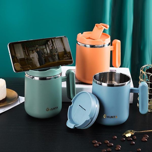 mugs double layer coffee cup 304 stainless steel leakproof milk with lid kitchen drinkware breakfast tea mug multifunction
mugs double layer coffee cup 304 stainless steel leakproof milk with lid kitchen drinkware breakfast tea mug multifunction