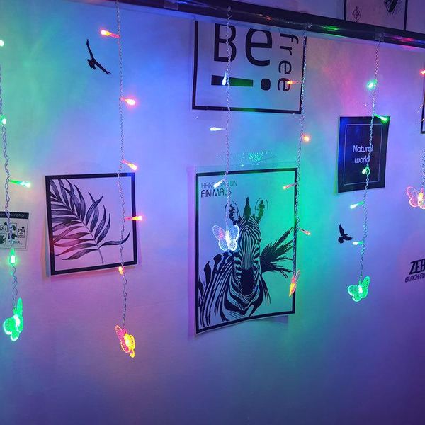 strings butterfly led string 3.5m 100smd 110v/220v strip festival holiday icicle curtain lights christmas wedding lamps decoration
strings butterfly led string 3.5m 100smd 110v/220v strip festival holiday icicle curtain lights christmas wedding lamps decoration