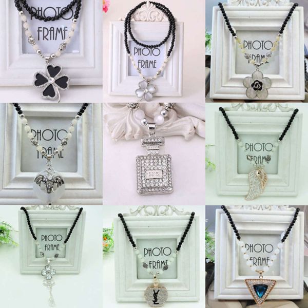 Korean Fashion Beaded Necklace long sweater chain Yiwu jewelry, Black
Korean Fashion Beaded Necklace long sweater chain Yiwu jewelry, Black