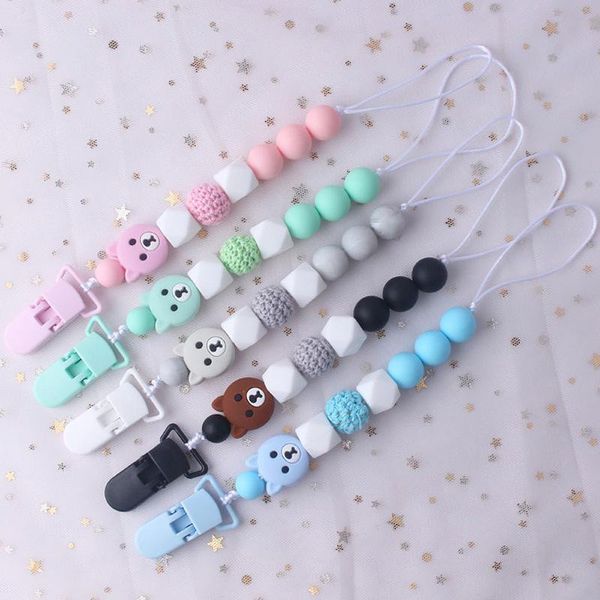 pacifiers# baby pacifier clips funny chain with bear holder teether teething shower gift bpa free
pacifiers# baby pacifier clips funny chain with bear holder teether teething shower gift bpa free