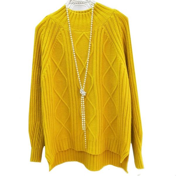 women's sweaters autumn winter warm knitting sweater pullovers women long sleeve turtleneck knitted loose female casual streetwear, White;black
women's sweaters autumn winter warm knitting sweater pullovers women long sleeve turtleneck knitted loose female casual streetwear, White;black