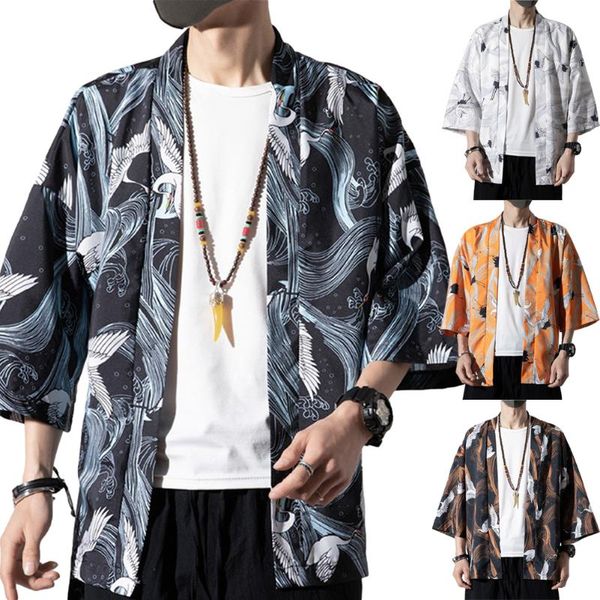 men's casual shirts kimono cardigan ladies white 5xl japanese jacket wear samurai clothing pajamas robe retro print couple shirt, White;black
men's casual shirts kimono cardigan ladies white 5xl japanese jacket wear samurai clothing pajamas robe retro print couple shirt, White;black