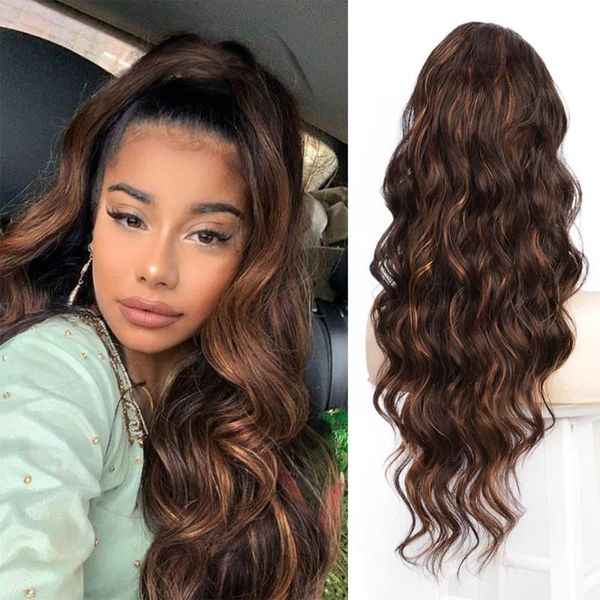 synthetic wigs seeano - wavy drawstring hair for women long powerful hairpiece false black wig ponytail
synthetic wigs seeano - wavy drawstring hair for women long powerful hairpiece false black wig ponytail