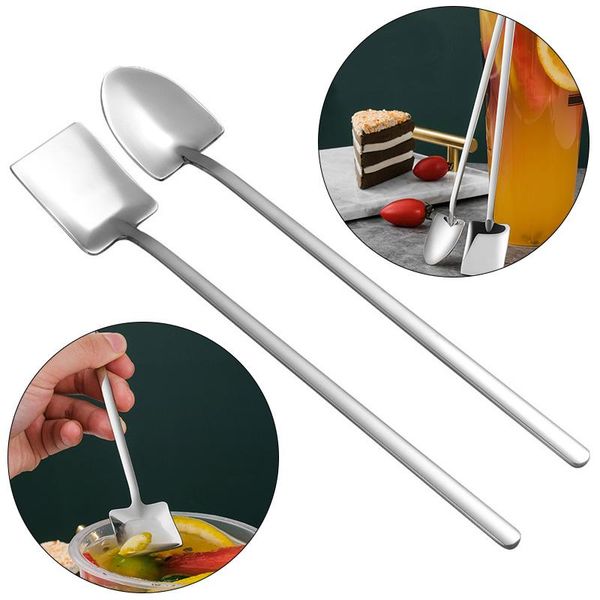 spoons stainless steel long handle spoon teaspoon tea dessert ice cream coffee mixing kitchen supplies
spoons stainless steel long handle spoon teaspoon tea dessert ice cream coffee mixing kitchen supplies