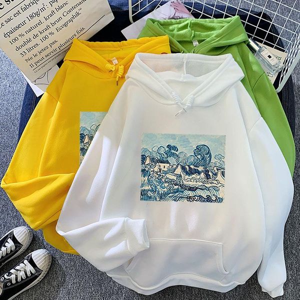 women's hoodies & sweatshirts harajuku fashion houses landscape painting hoodie women/men long sleeve streetwear hooded hoody pullover, Black
women's hoodies & sweatshirts harajuku fashion houses landscape painting hoodie women/men long sleeve streetwear hooded hoody pullover, Black