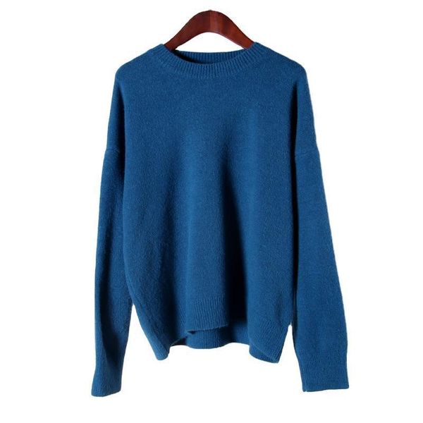 women's sweaters autumn winter sweater women solid color loose thick full sleeve pullovers casual knitted tees female wild, White;black
women's sweaters autumn winter sweater women solid color loose thick full sleeve pullovers casual knitted tees female wild, White;black