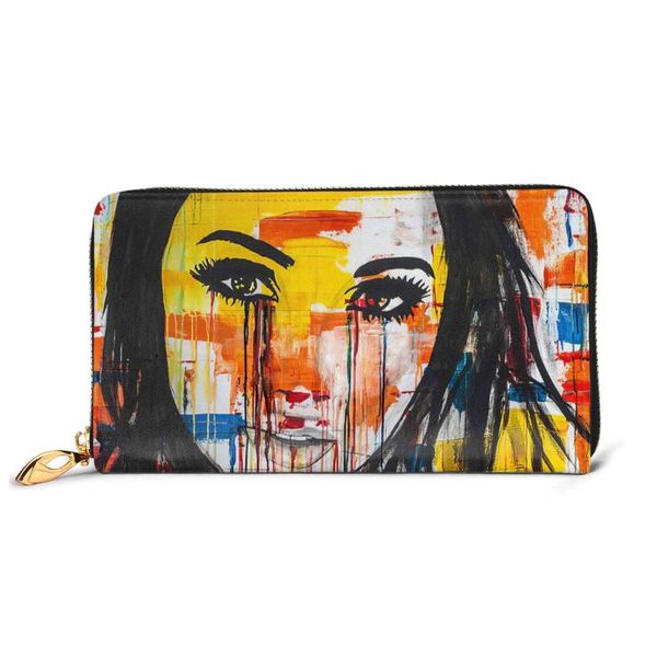 wallets the unseen emotions of her innocence leather wallet purse card pack holder multifunction gifts for kids adults, Red;black
wallets the unseen emotions of her innocence leather wallet purse card pack holder multifunction gifts for kids adults, Red;black