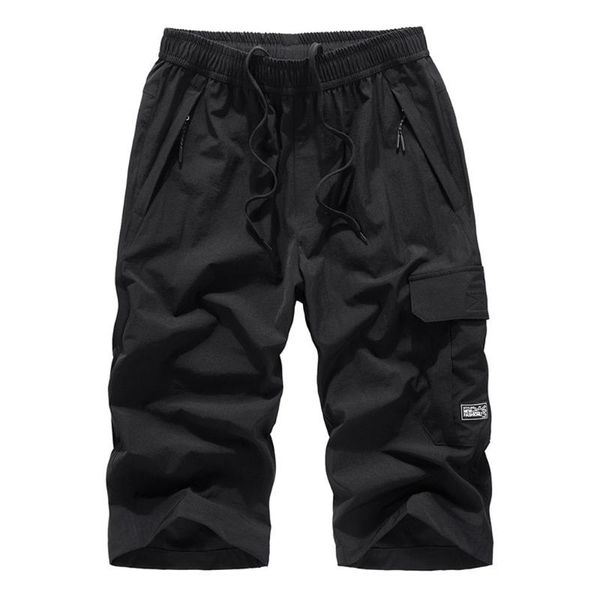 men's pants streetwear shorts men summer plus size thin fast-drying beach trousers casual sports short clothing spodenki homme, Black
men's pants streetwear shorts men summer plus size thin fast-drying beach trousers casual sports short clothing spodenki homme, Black