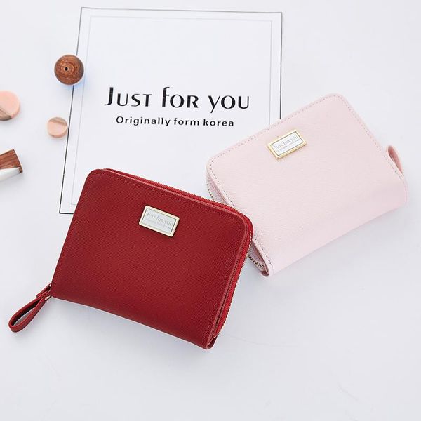 wallets women short leather wallet casual bag for girls simple solid zipper small purse card holder fashion female purses drop, Red;black
wallets women short leather wallet casual bag for girls simple solid zipper small purse card holder fashion female purses drop, Red;black