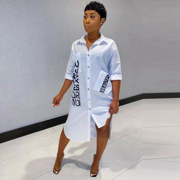 long shirt korean letter womens dress print button up oversized white cotton loose casual summer, Black;gray
long shirt korean letter womens dress print button up oversized white cotton loose casual summer, Black;gray