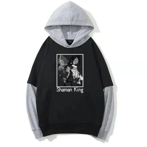 men's hoodies & sweatshirts shaman king warm harajuku funny sweatshirt fashion hoody female, Black
men's hoodies & sweatshirts shaman king warm harajuku funny sweatshirt fashion hoody female, Black
