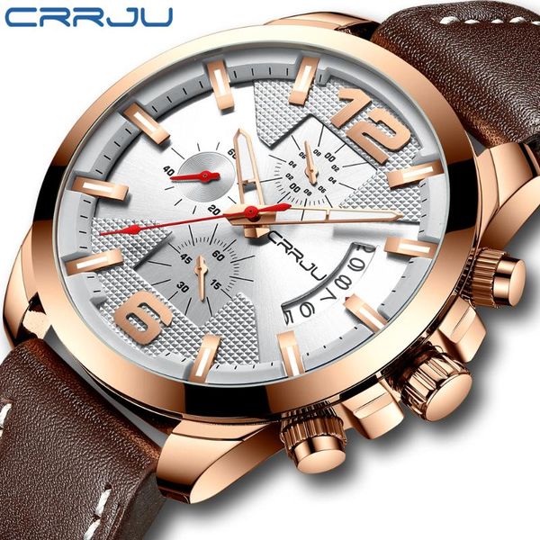 wristwatches business men watch big dial multi function chronograph leather strap wristwatch stylish calendar relogio, Slivery;brown
wristwatches business men watch big dial multi function chronograph leather strap wristwatch stylish calendar relogio, Slivery;brown