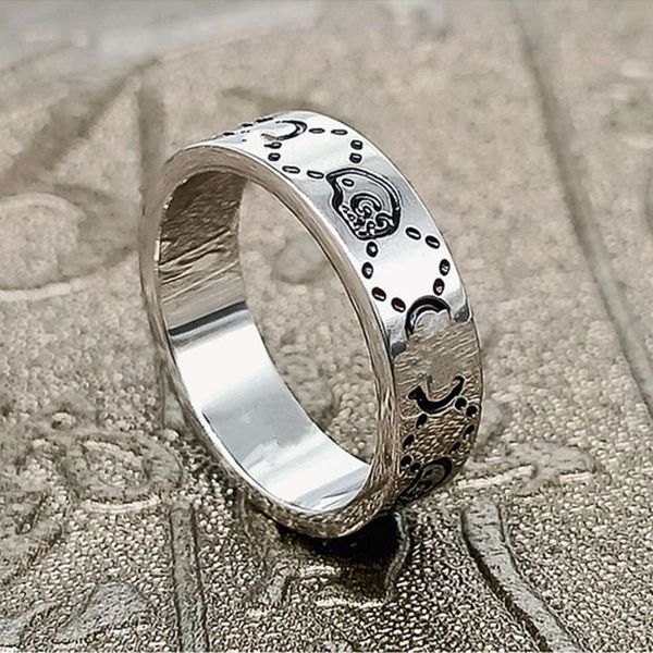 silver sterling fashion 925 skull band rings 6mm for women and mens lovers luxury party promise championship jewelry gift
silver sterling fashion 925 skull band rings 6mm for women and mens lovers luxury party promise championship jewelry gift