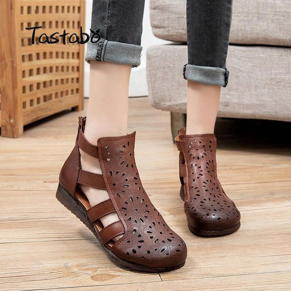 sandals tastabo retro women's 2021 spring national wind hollow boots one word buckle flat hat s21835, Black
sandals tastabo retro women's 2021 spring national wind hollow boots one word buckle flat hat s21835, Black