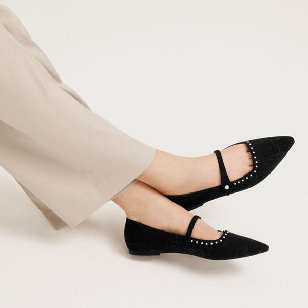 summer boutique women sandals fashion pointed pearl inlay mary jane shoes denim casual single mujer, Black
summer boutique women sandals fashion pointed pearl inlay mary jane shoes denim casual single mujer, Black
