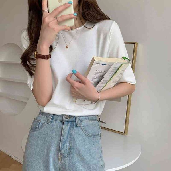 women's t-shirt new summer t shirt women elasticity oversized t-shirt woman clothes female short sleeve women's tube knit canale, White
women's t-shirt new summer t shirt women elasticity oversized t-shirt woman clothes female short sleeve women's tube knit canale, White