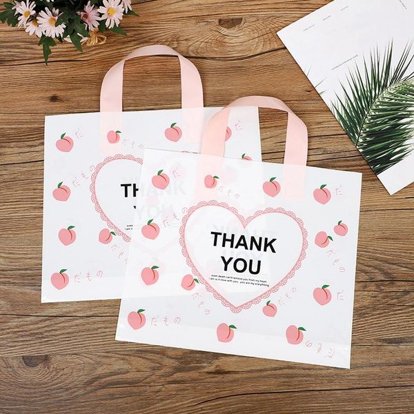 thank you bags for business 50pack love heart peach plastic shopping with soft loop handle gift wrap
thank you bags for business 50pack love heart peach plastic shopping with soft loop handle gift wrap
