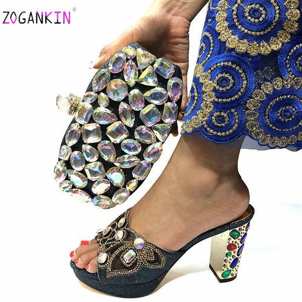 dress shoes fashionable italian slippers and bag set african sets silver nigerian high heels with matching bags for wedding party, Black
dress shoes fashionable italian slippers and bag set african sets silver nigerian high heels with matching bags for wedding party, Black