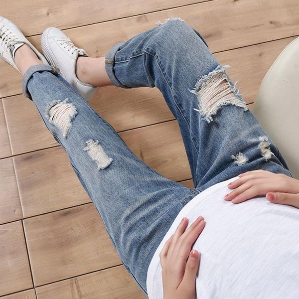 hole length summer fashion maternity jeans high waist ripped belly skinny pants clothes for pregnant women pregnancy comfortable bottoms, White
hole length summer fashion maternity jeans high waist ripped belly skinny pants clothes for pregnant women pregnancy comfortable bottoms, White