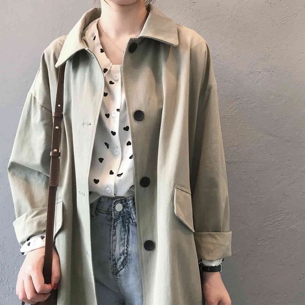 women's wool & blends spring fall women trench coat turn down collar women's clothes khaki mujer femme ib6f, Black
women's wool & blends spring fall women trench coat turn down collar women's clothes khaki mujer femme ib6f, Black
