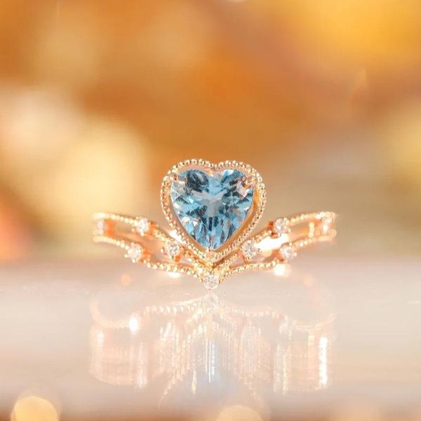 wedding rings romantic heart fashion double layer design hollow rose gold jewelry with shiny cubic zircon promise ring for women, Slivery;golden
wedding rings romantic heart fashion double layer design hollow rose gold jewelry with shiny cubic zircon promise ring for women, Slivery;golden