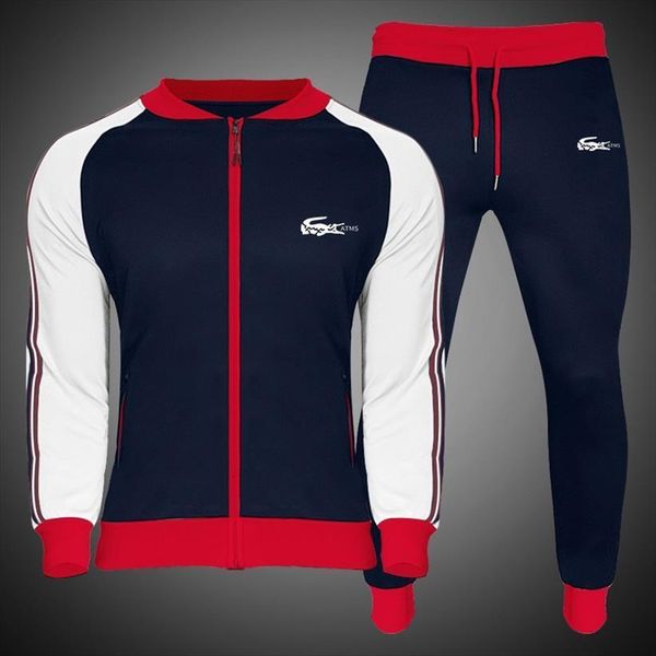 suits vintage sportswear two men tracksuit piece stand collar sports strip jogging suit outfits gym clothes, Gray
suits vintage sportswear two men tracksuit piece stand collar sports strip jogging suit outfits gym clothes, Gray