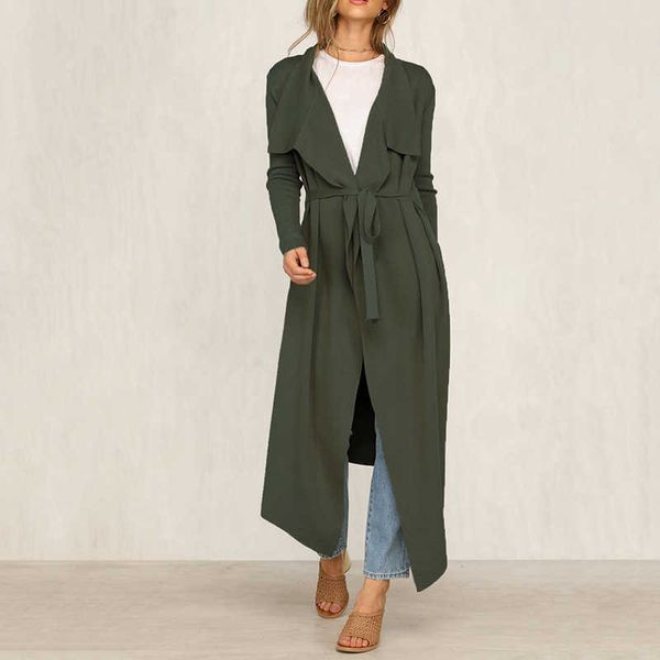 simple classic long trench coat korean loose full sleeve female cardigans windbreaker plus sizew222 210526, Tan;black
simple classic long trench coat korean loose full sleeve female cardigans windbreaker plus sizew222 210526, Tan;black