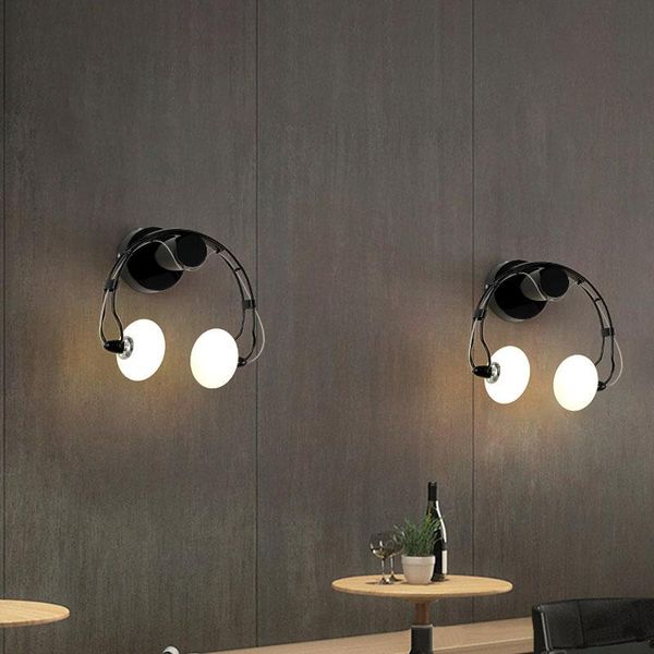 wall lamp modern creative bedside light earphone shape kids children's room led home decor art lighting gifts sconces
wall lamp modern creative bedside light earphone shape kids children's room led home decor art lighting gifts sconces