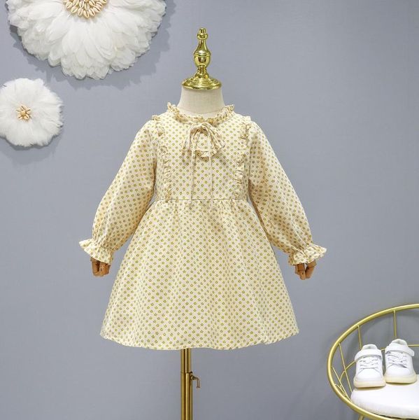 girl's dresses girls dress kids clothes casual costume cute floral ruffles spring autumn 3-11 years daily for girl children's clot, Red;yellow
girl's dresses girls dress kids clothes casual costume cute floral ruffles spring autumn 3-11 years daily for girl children's clot, Red;yellow