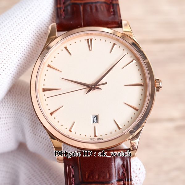 new ultra-thin master 1282510 9015 movement automatic mens watch 40mm rose gold case q1282510 sapphire gents fashion watches brown leather s, Slivery;brown
new ultra-thin master 1282510 9015 movement automatic mens watch 40mm rose gold case q1282510 sapphire gents fashion watches brown leather s, Slivery;brown