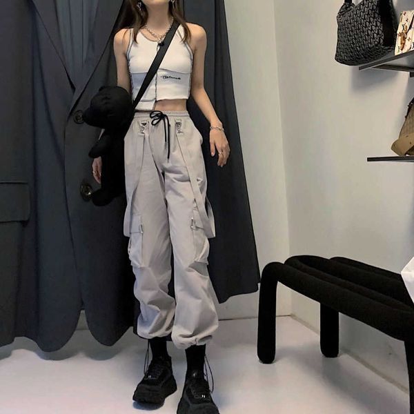 women's jeans high waist ankle banded pants bib overall trousers white black cargo jogers joggers sweatpants hm22, Blue
women's jeans high waist ankle banded pants bib overall trousers white black cargo jogers joggers sweatpants hm22, Blue