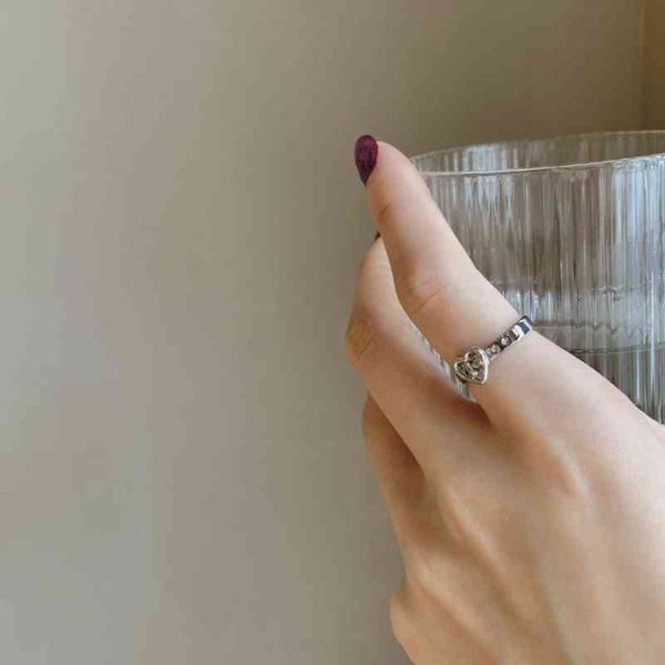 love belt buckle opening female adjustable fashion personality versatile index finger inspired design ring, Silver
love belt buckle opening female adjustable fashion personality versatile index finger inspired design ring, Silver