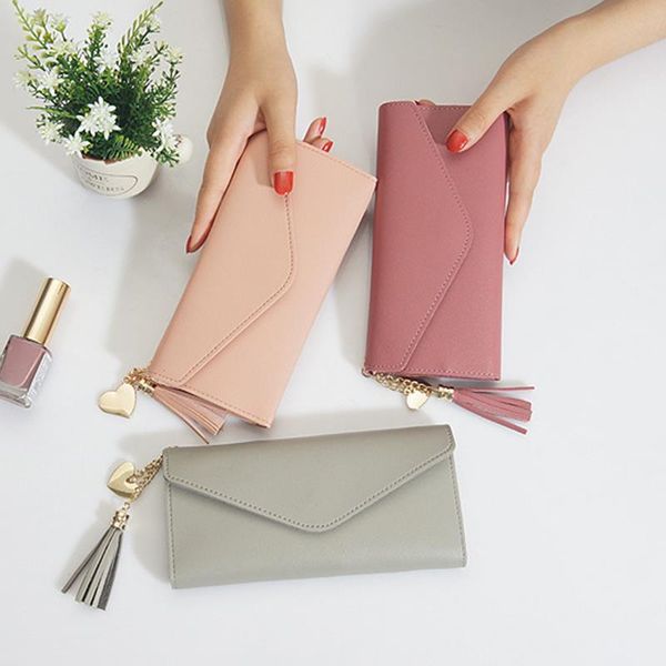 fashion womens tassel wallet female pu leather wallets ladies clutch money bag coin purse handbags credit for women, Red;black
fashion womens tassel wallet female pu leather wallets ladies clutch money bag coin purse handbags credit for women, Red;black