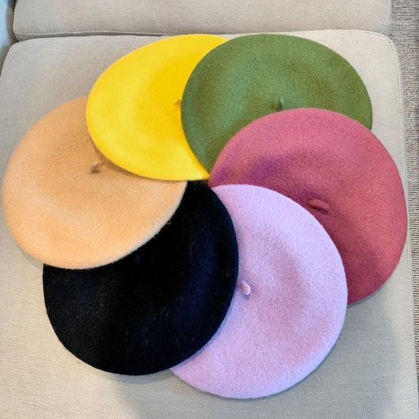 berets wholesale price beret winter japanese literature and art wool candy color painter hat fashion women's gorras drop, Blue;gray
berets wholesale price beret winter japanese literature and art wool candy color painter hat fashion women's gorras drop, Blue;gray