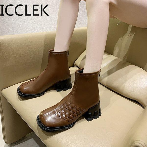 boots solid black ankle autumn square mid heels female toe pu leather ladies casual zipper women shoes woman
boots solid black ankle autumn square mid heels female toe pu leather ladies casual zipper women shoes woman