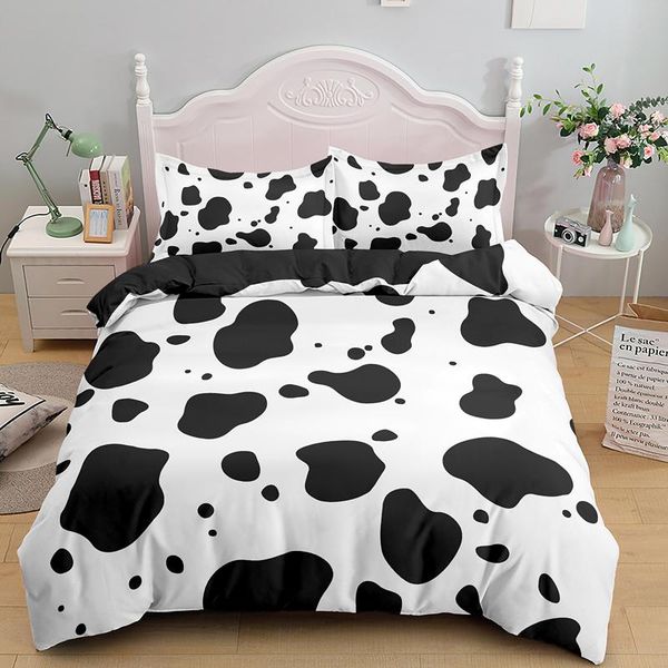 bedding sets cute cow spots duvet covers single king size set 2/3pcs quilt cover with pillowcase drop
bedding sets cute cow spots duvet covers single king size set 2/3pcs quilt cover with pillowcase drop