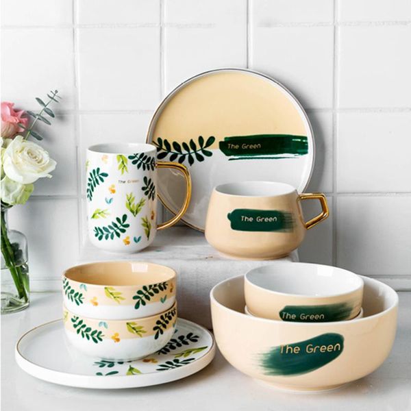 dishes & plates plant flower ceramic tableware kitchen tools creative chinese phnom penh green leaf decoration plate bowl cup set
dishes & plates plant flower ceramic tableware kitchen tools creative chinese phnom penh green leaf decoration plate bowl cup set