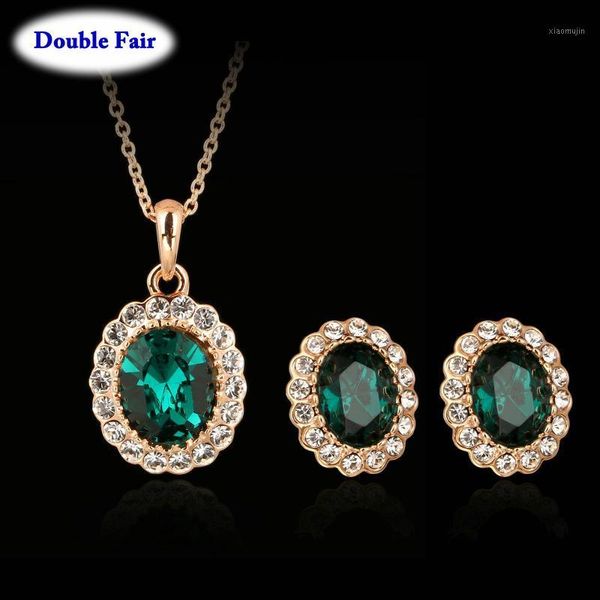 earrings & necklace green rhinestone necklaces pendants rose gold color fashion wedding jewelry set dws106, Silver
earrings & necklace green rhinestone necklaces pendants rose gold color fashion wedding jewelry set dws106, Silver