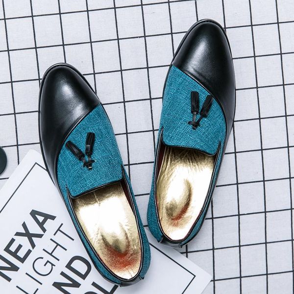 dress shoes 2021 fashion leather men casual loafers business wedding large-sized flats 38-46, Black
dress shoes 2021 fashion leather men casual loafers business wedding large-sized flats 38-46, Black