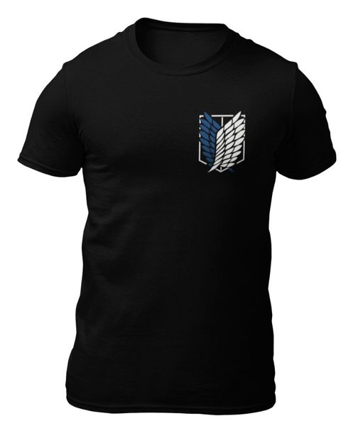 T-shirt-attack of titan-shingeki no kyojin-t-shirt -, White;black 
T-shirt-attack of titan-shingeki no kyojin-t-shirt -, White;black