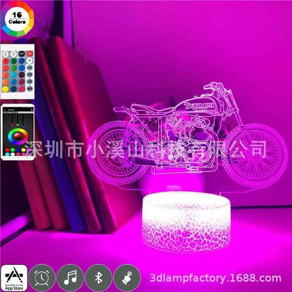 cool motorcycle creative nightlight colorful touch led visual gift atmosphere remote control desk lamp
cool motorcycle creative nightlight colorful touch led visual gift atmosphere remote control desk lamp
