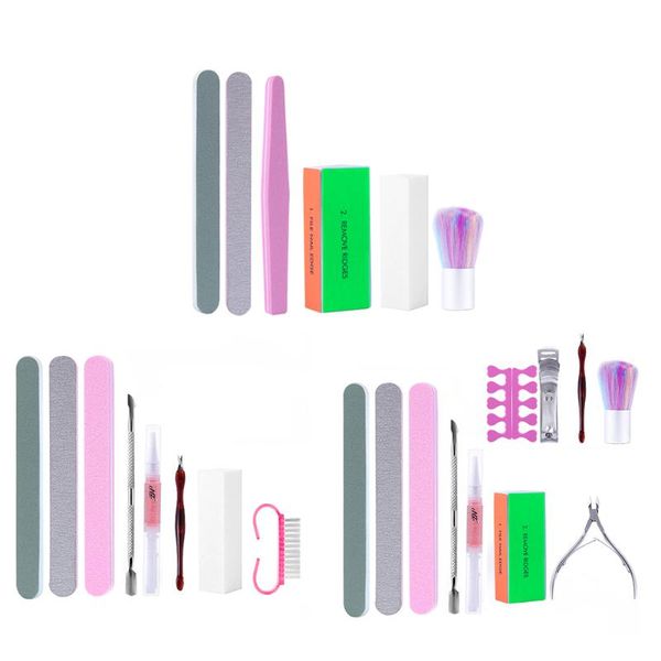 nail art equipment fingernail tool set manicure remove dead skin cuticle file clippers toe separator scissors, Silver
nail art equipment fingernail tool set manicure remove dead skin cuticle file clippers toe separator scissors, Silver