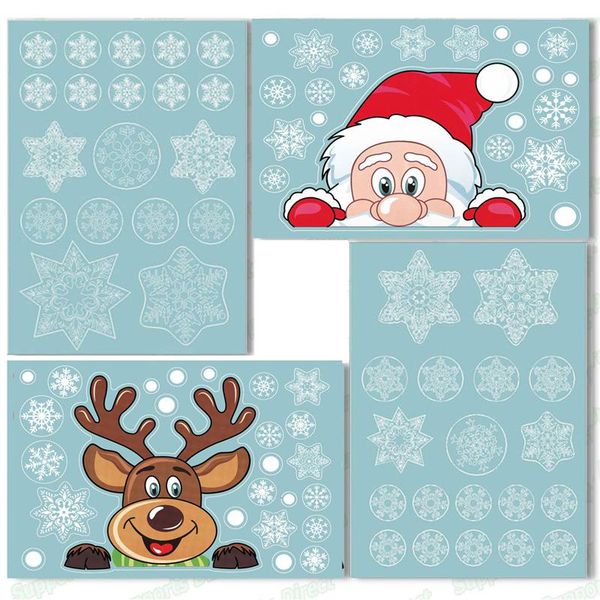 party decoration wall decals home year santa claus supplies ornaments christmas snowflake pvc chritmas stickers
party decoration wall decals home year santa claus supplies ornaments christmas snowflake pvc chritmas stickers