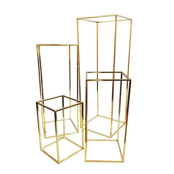 party decoration 2021 wedding arch gold-plated geometric flower stand home shiny metal iron rectangle square backdrop frame 4pcs
party decoration 2021 wedding arch gold-plated geometric flower stand home shiny metal iron rectangle square backdrop frame 4pcs