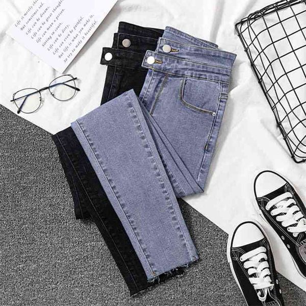light blue solid skinny jeans female high waist show slim korean fashion denim pencil pants woman gray ladies spring 210510
light blue solid skinny jeans female high waist show slim korean fashion denim pencil pants woman gray ladies spring 210510