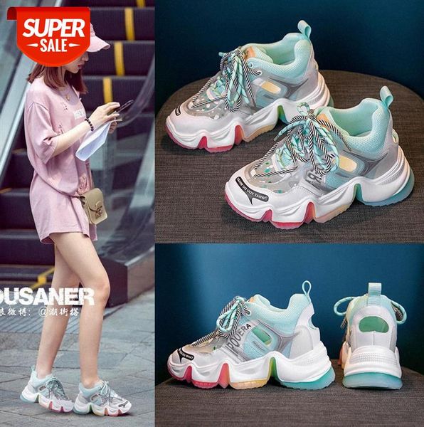 hollow suction film bottom, rainbow bottom women's shoes, casual all-match leather shallow mouth sports daddy trendy shoes #1m8y
hollow suction film bottom, rainbow bottom women's shoes, casual all-match leather shallow mouth sports daddy trendy shoes #1m8y