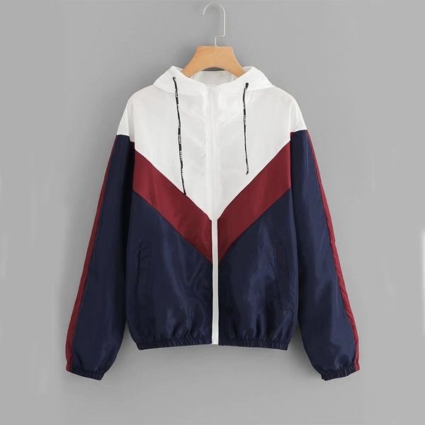 running jackets women's hoodies long sleeve patchwork thin sweatshirt for hooded zipper casual sport coat hombre sudadera con capu pole, Black;red
running jackets women's hoodies long sleeve patchwork thin sweatshirt for hooded zipper casual sport coat hombre sudadera con capu pole, Black;red