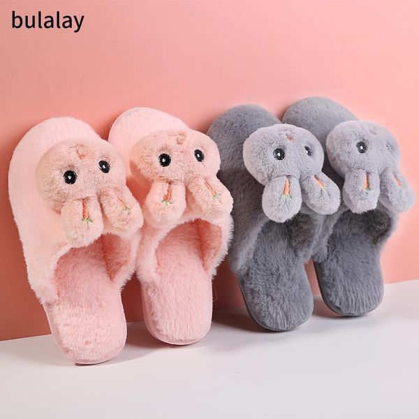 woman cartoon fur slippers girls embrider carrots slides comfy winter lovely flip flops women anti-skid flats house shoes, Black
woman cartoon fur slippers girls embrider carrots slides comfy winter lovely flip flops women anti-skid flats house shoes, Black