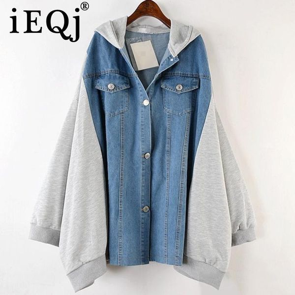 autumn 2021 fashion long sleeve lapel patchwork pockets denim jacket single breasted casual loose coat women 885 women's jackets, Black;brown
autumn 2021 fashion long sleeve lapel patchwork pockets denim jacket single breasted casual loose coat women 885 women's jackets, Black;brown