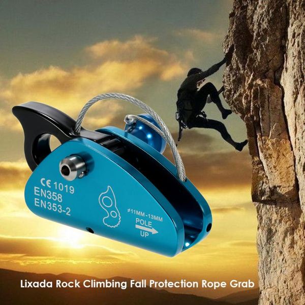 lixada rock climbing fall protection rescue rope grab aluminum with spring tensioned pin easy installation cords, slings and webbing
lixada rock climbing fall protection rescue rope grab aluminum with spring tensioned pin easy installation cords, slings and webbing